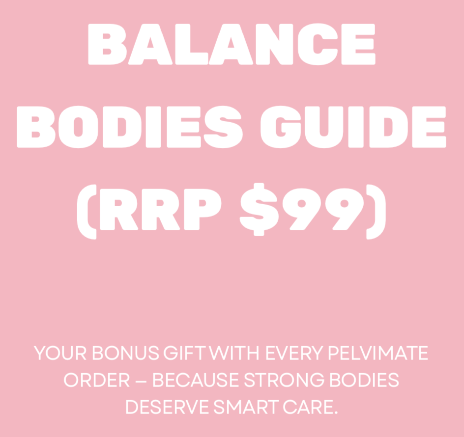 PELVIMATE WELLNESS GUIDE (RRP $99)